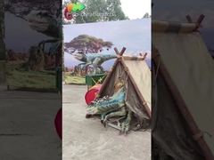 3m वेलोसिरैप्टर एनिमेट्रोनिक डायनासोर