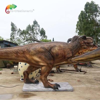 खरीदें Life Size Animatronic Dinosaur T-Rex Realistic Dinosaur Model For Amusement Park online manufacture
