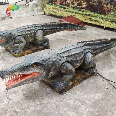 खरीदें Water Resistant Animatronic Crocodile Customized Simulation Animals online manufacture