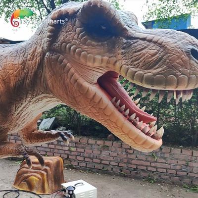डायनासोर प्रदर्शनियों के लिए एनिमेट्रोनिक सिम्युलेटेड लाइफ साइज डायनासोर वॉटरप्रूफ टी-रेक्स