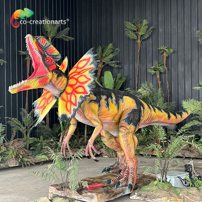खरीदें यथार्थवादी ध्वनि यथार्थवादी आंदोलन उच्च मानक Dilophosaurus प्रदर्शनी के लिए डायनासोर online manufacture