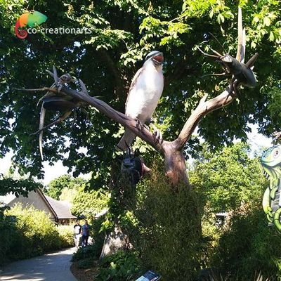 अच्छी कीमत आईएसओ गार्डन गहने यथार्थवादी एनिमेट्रोनिक दिखने वाले पक्षी सजीव जानवर ऑनलाइन