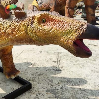 जीवन आकार स्टेगोसौरस एनिमेट्रोनिक यथार्थवादी दिखने वाले डायनासोर थीम पार्क सजावट के लिए