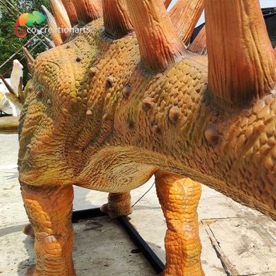 खेल के मैदान के लिए 6M लाइफ साइज एनिमेट्रोनिक डायनासोर हुआयांगोसॉरस मॉडल